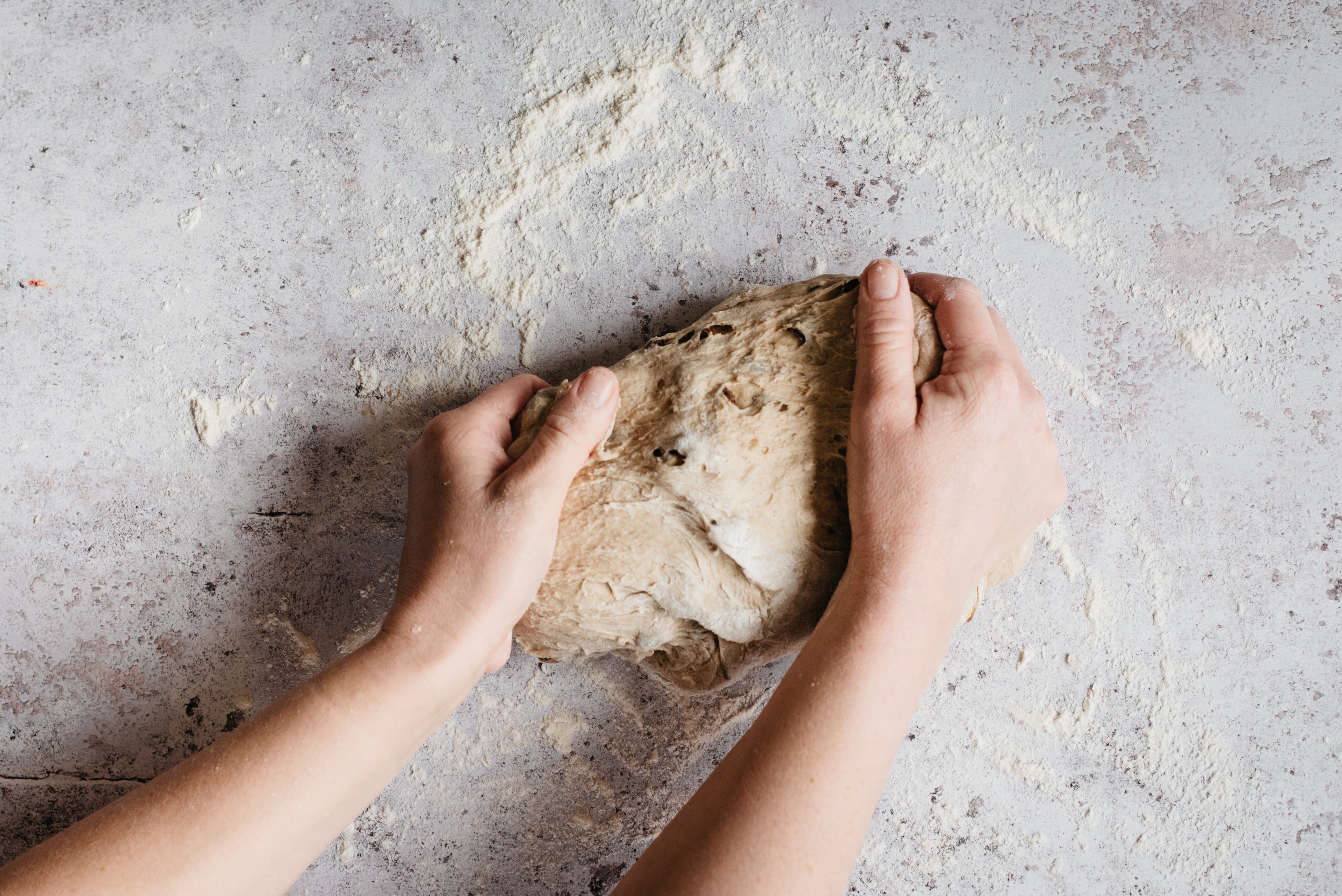 Sourdough Hot Cross Buns