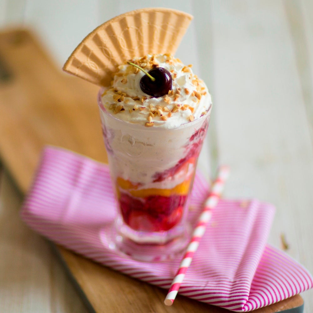 Fruity knickerbocker glory