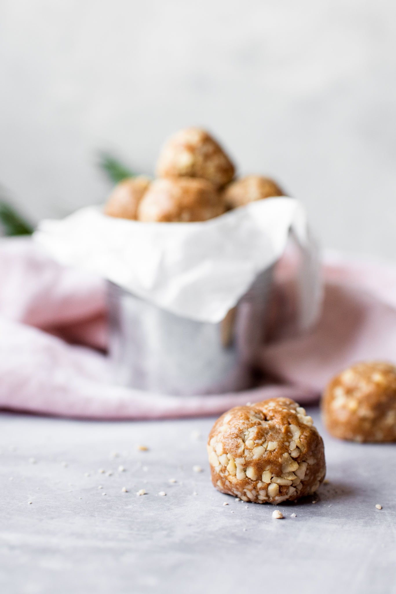 Gingerbread Nutty Protein Balls