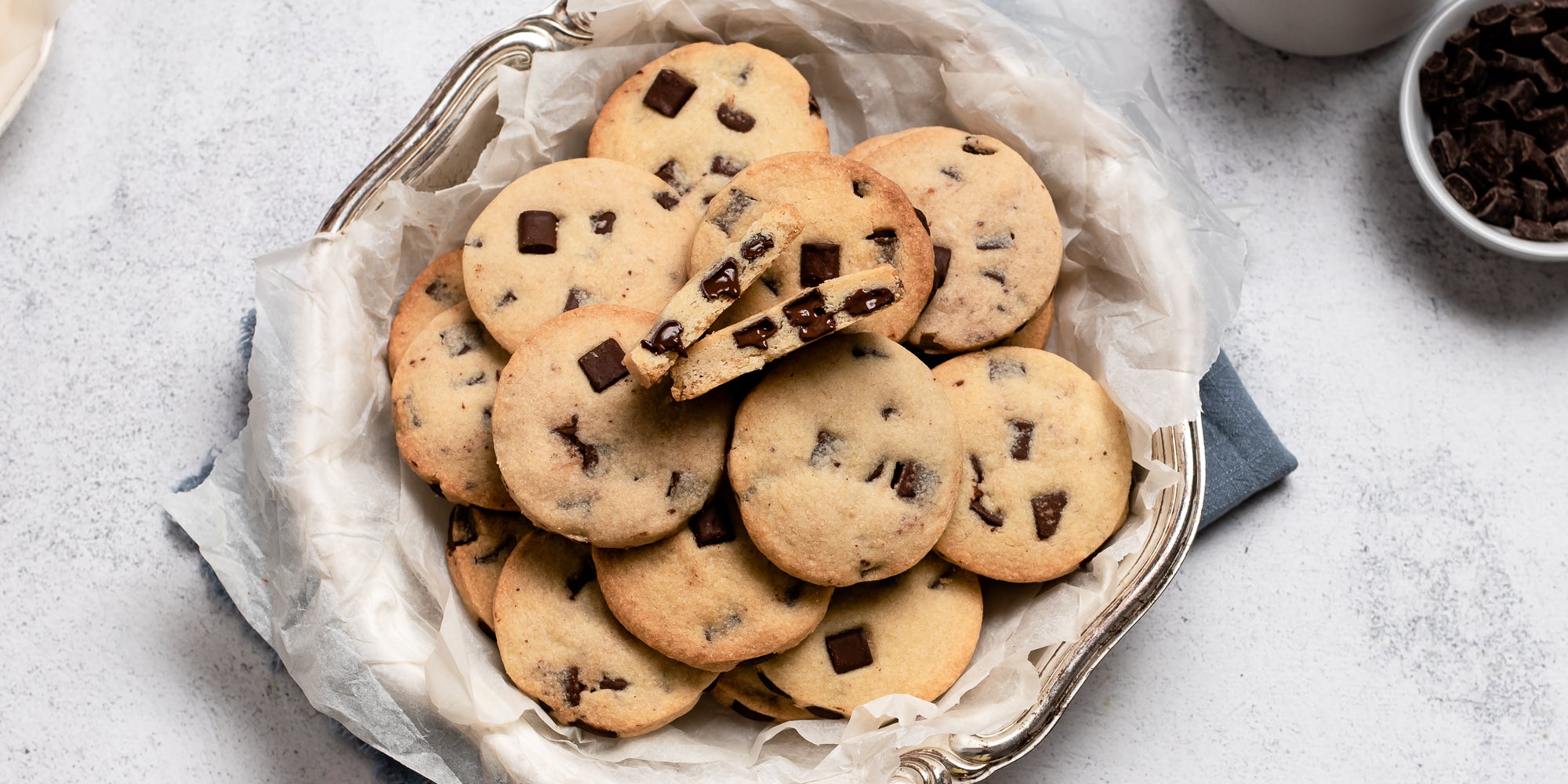 Chocolate Chunk Shortbread