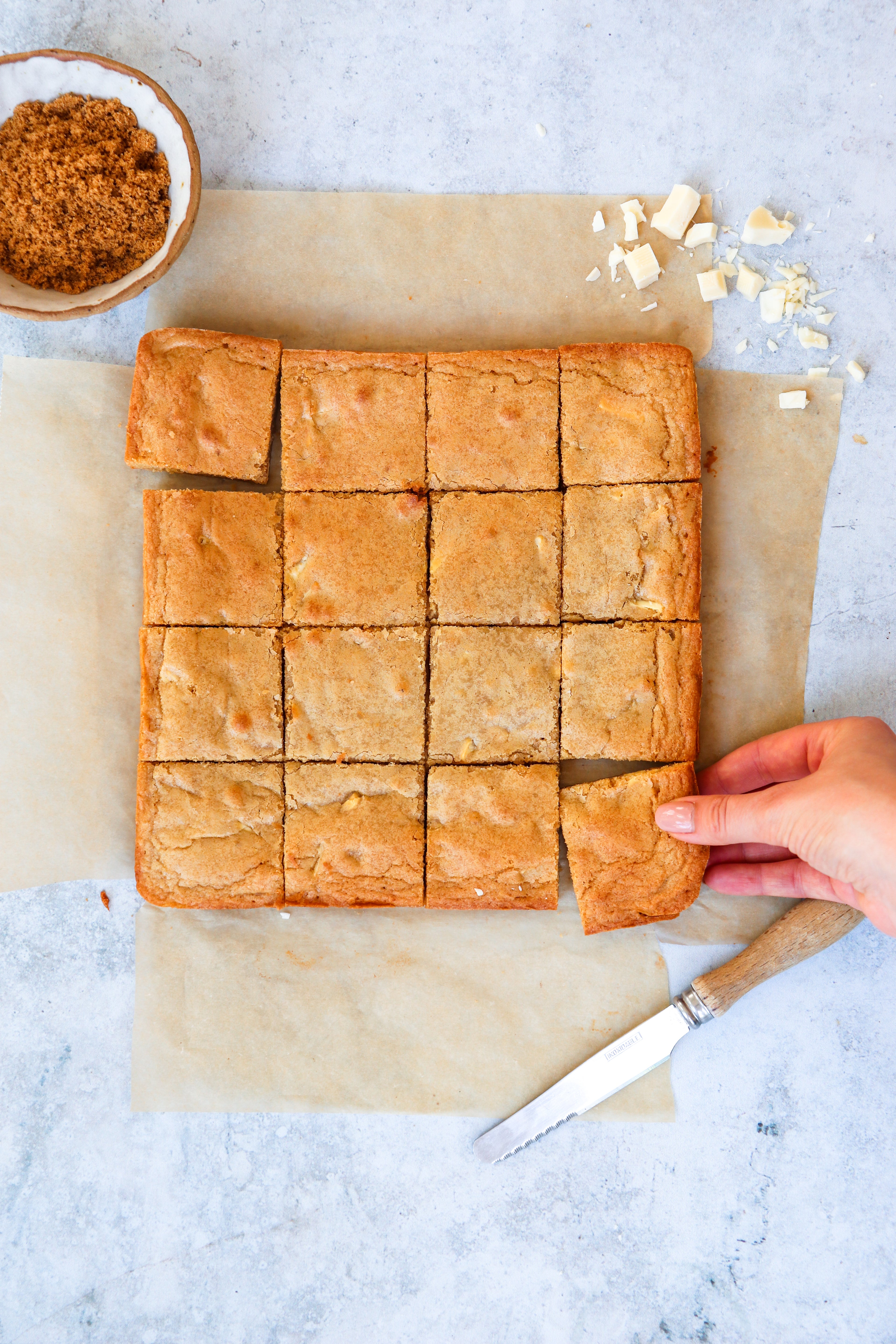 Brown Butter Blondies