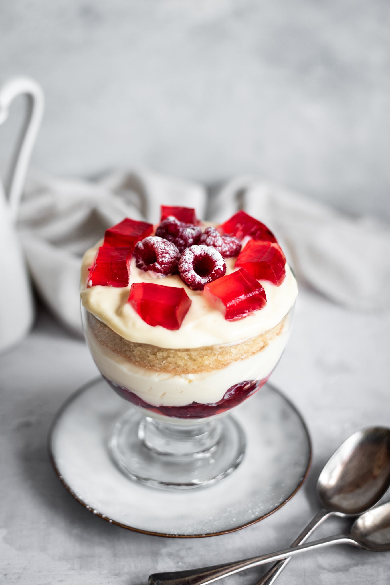 Raspberry & Elderflower Trifle
