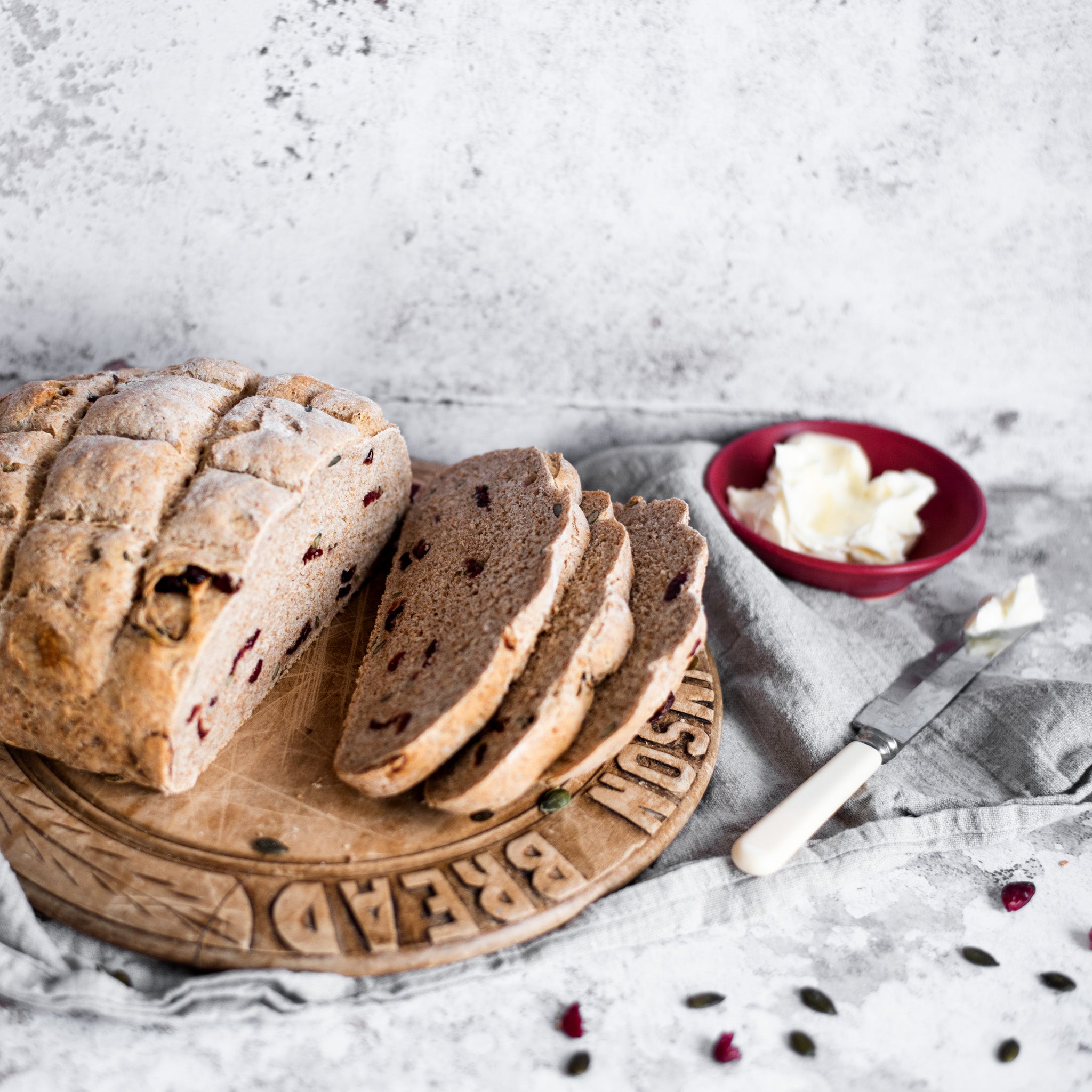 Cranberry & Pumpkin Seed Cob