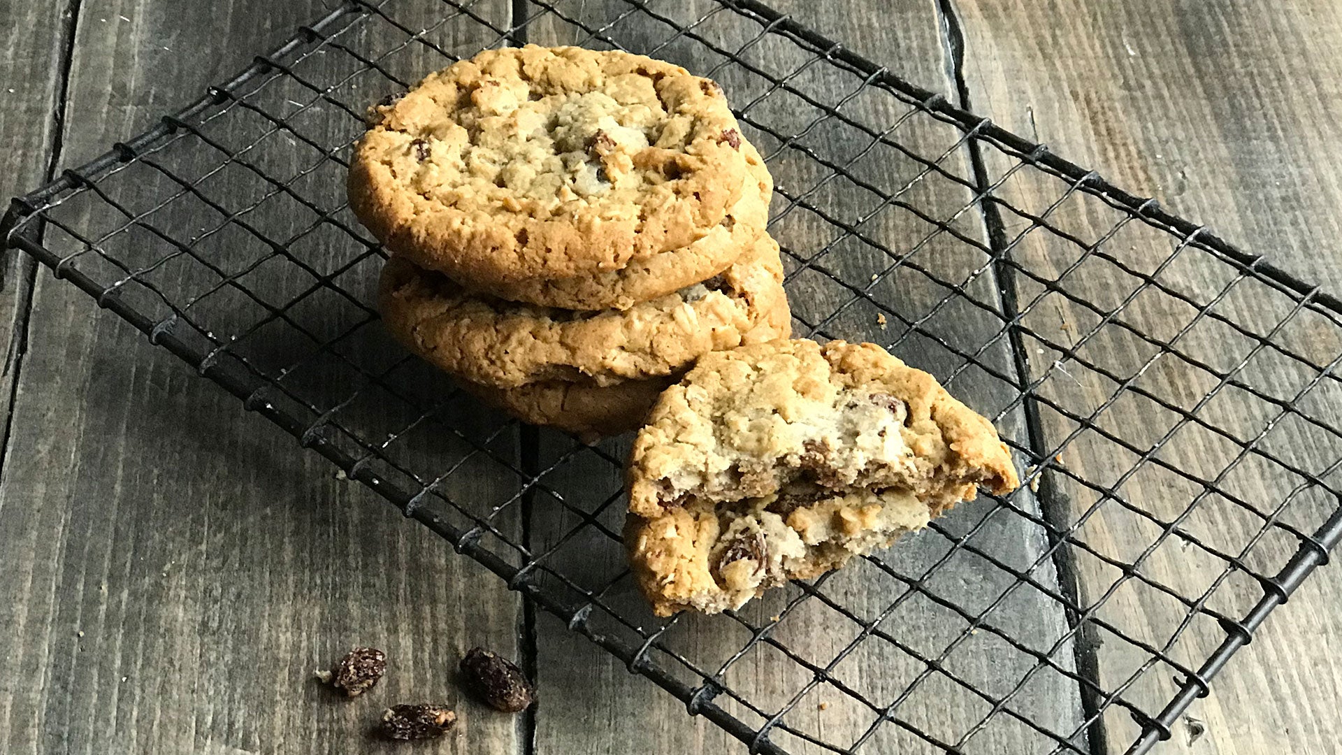 Oat and Raisin Cookies