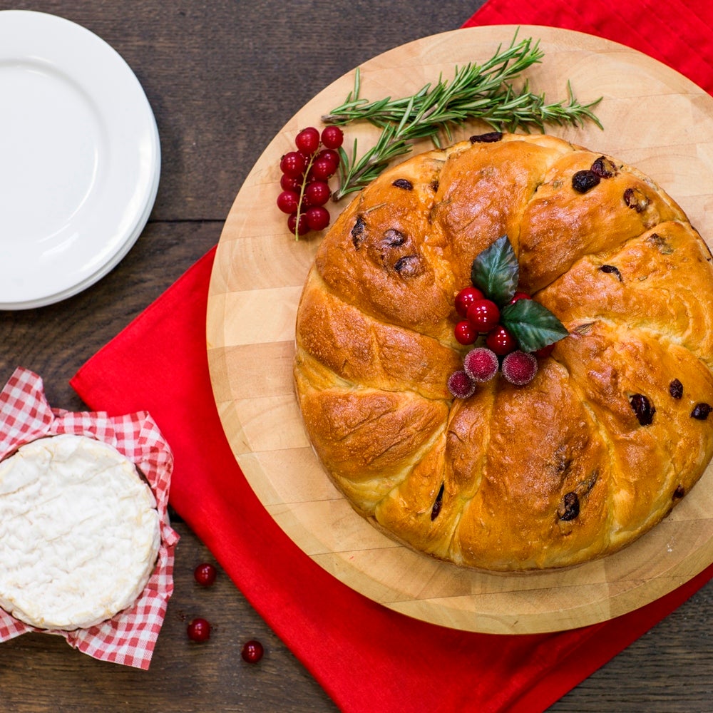 Cranberry & Rosemary Wreath