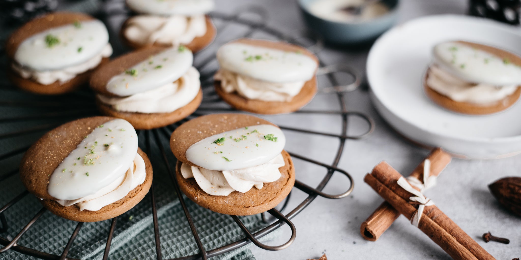 Citrus Gingerbread Cookies 