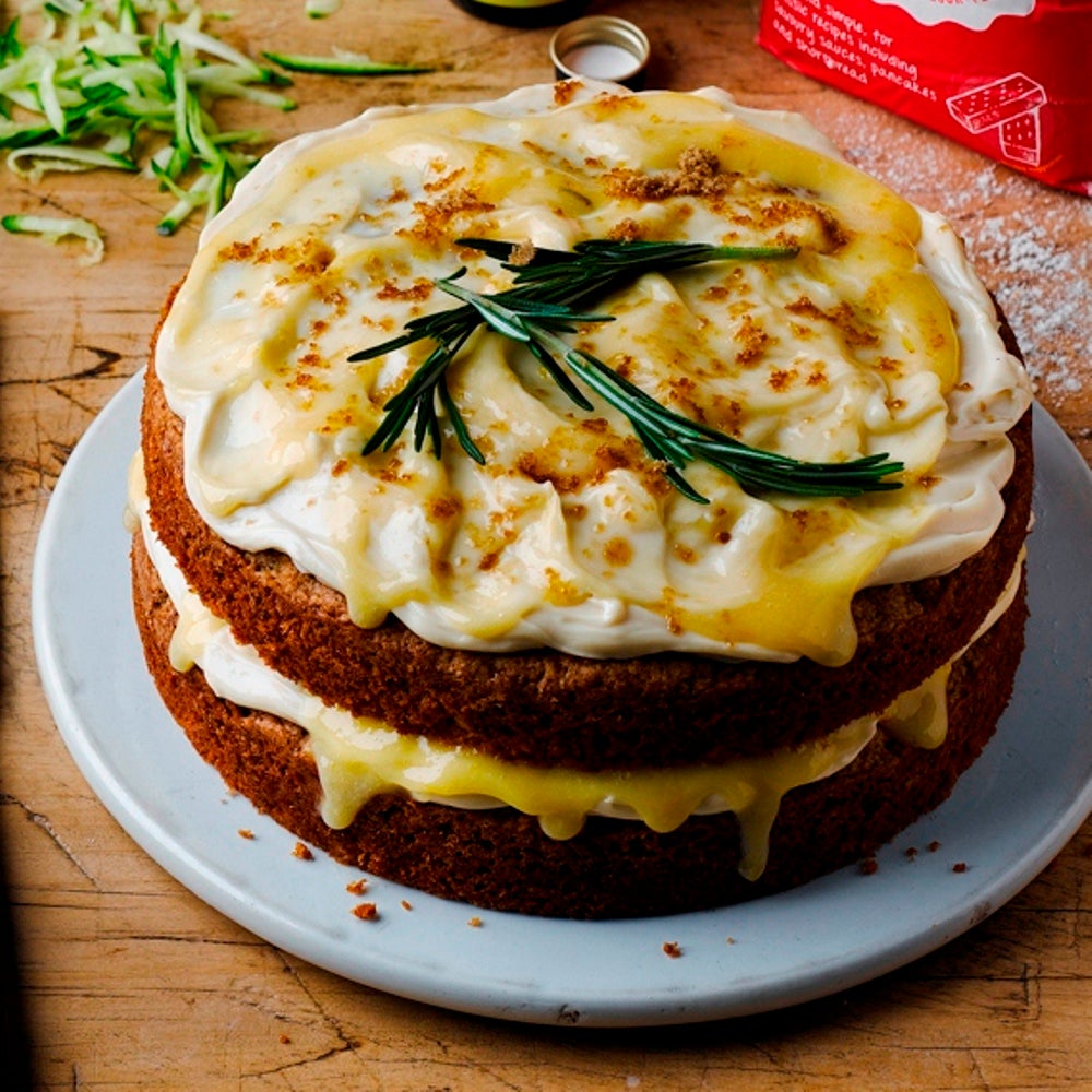 Courgette & Rosemary Cake