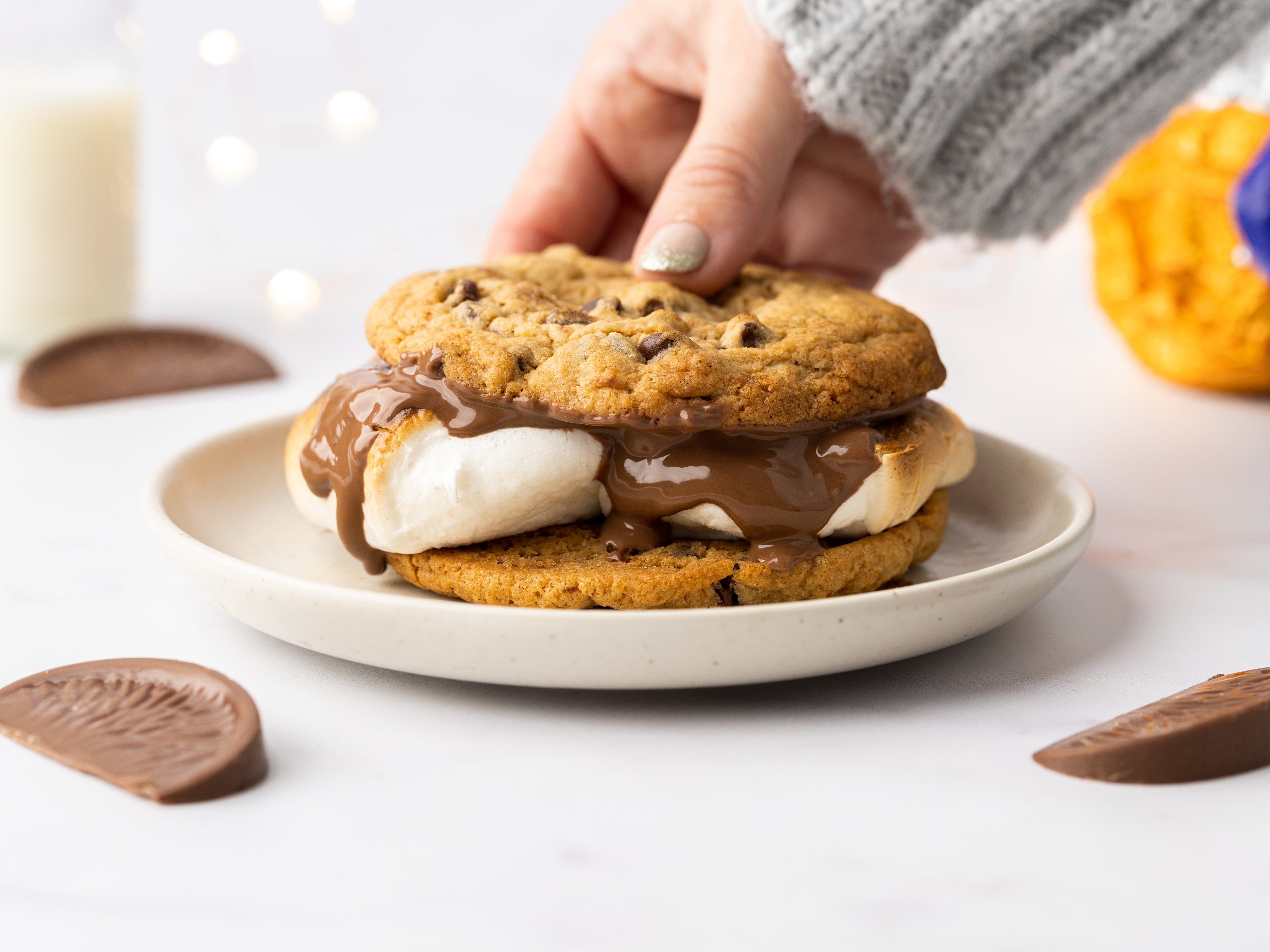 Smores Sandwich Cookies