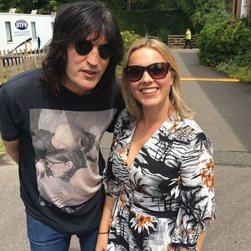 Noel Fielding with Juliet Sear