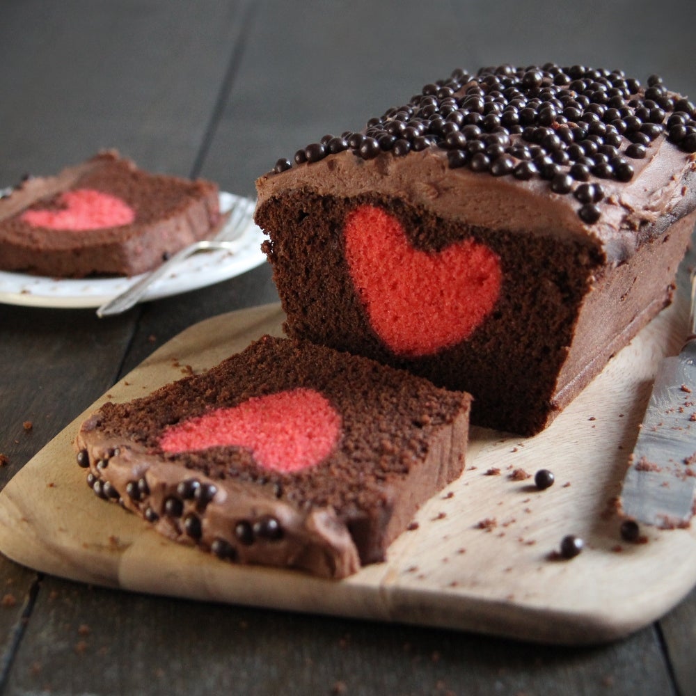Hidden Heart Cake