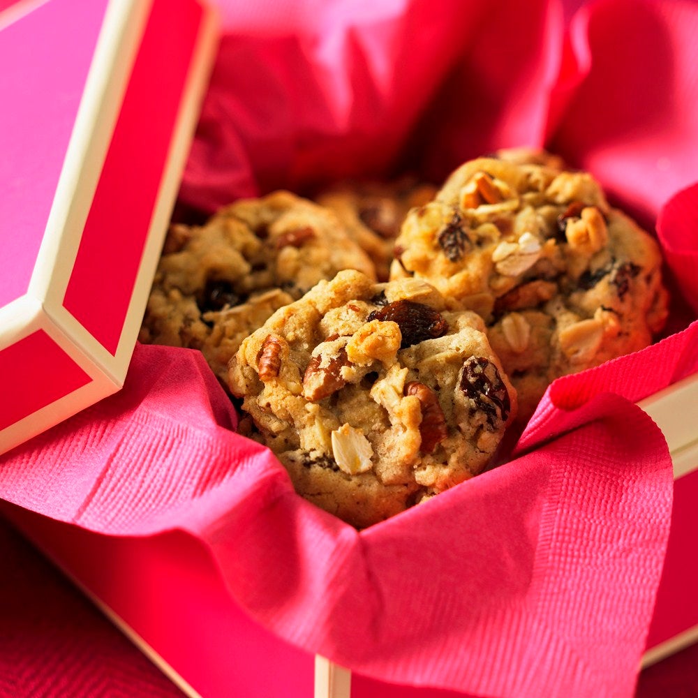 Honey & Raisin Oat Cookies