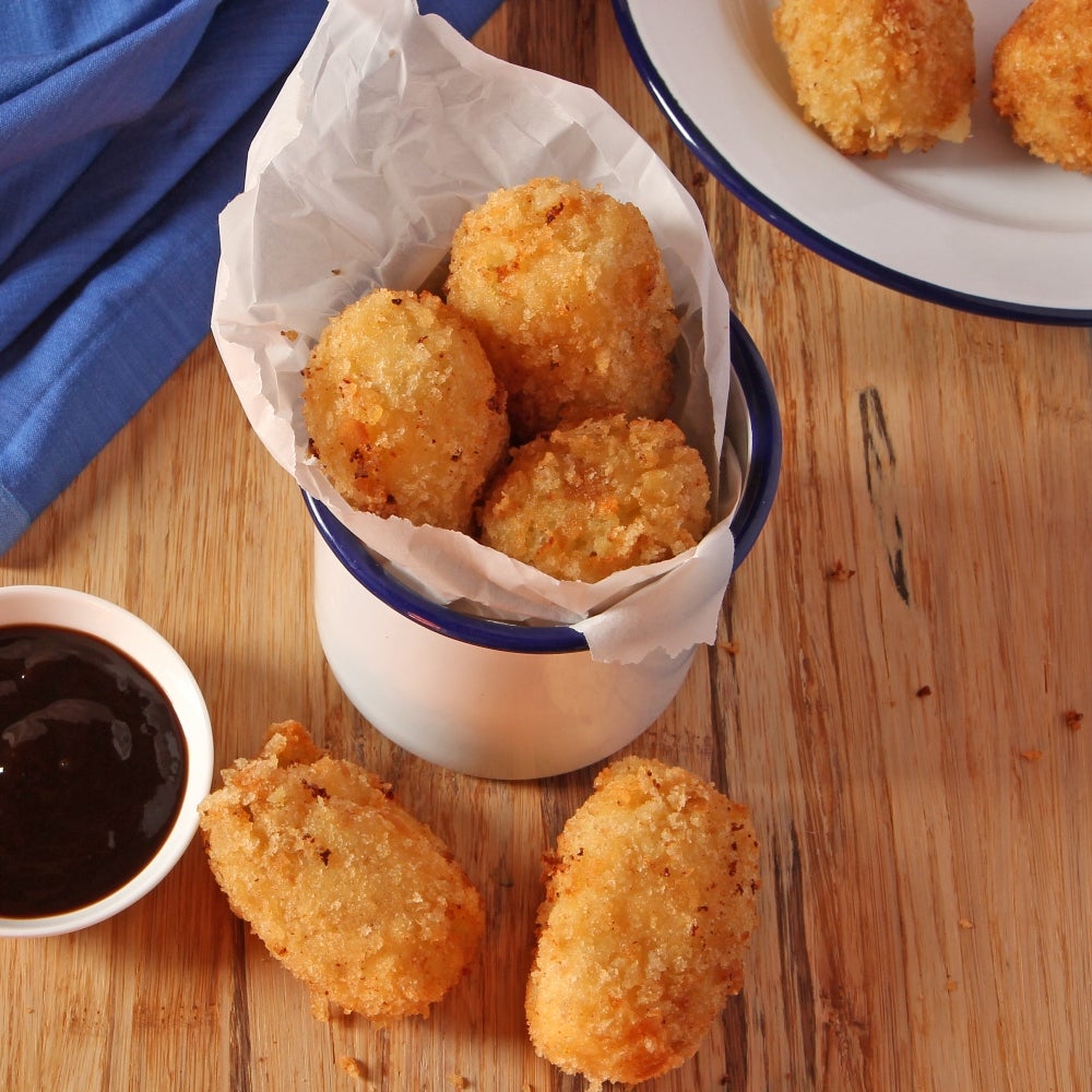 Cheddar Cheese and Potato Croquettes