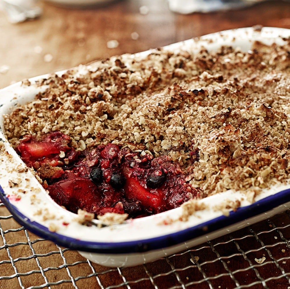Plum & Forest Fruits Crumble