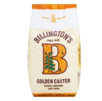 Billington's golden caster sugar packet