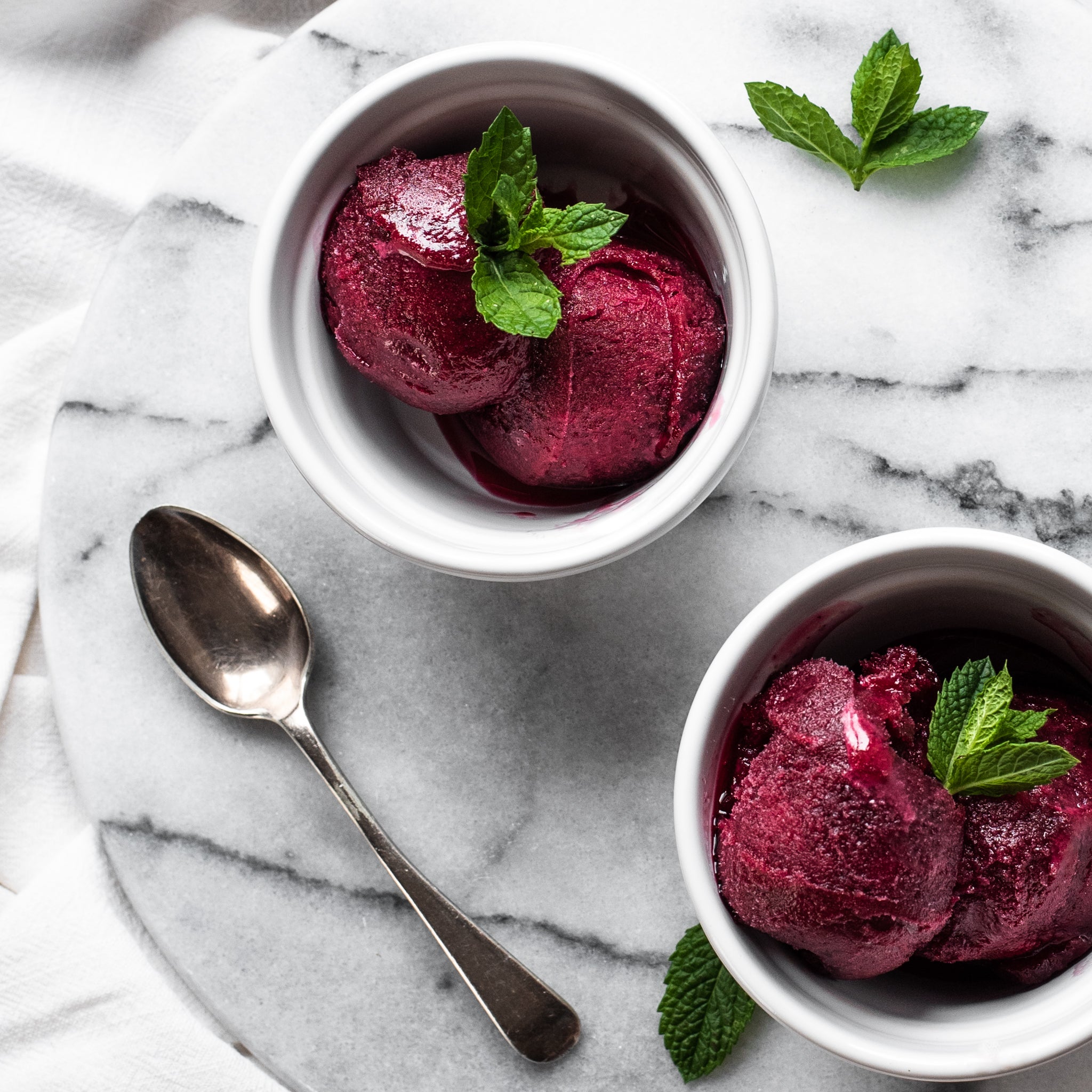 Blackcurrant Sorbet