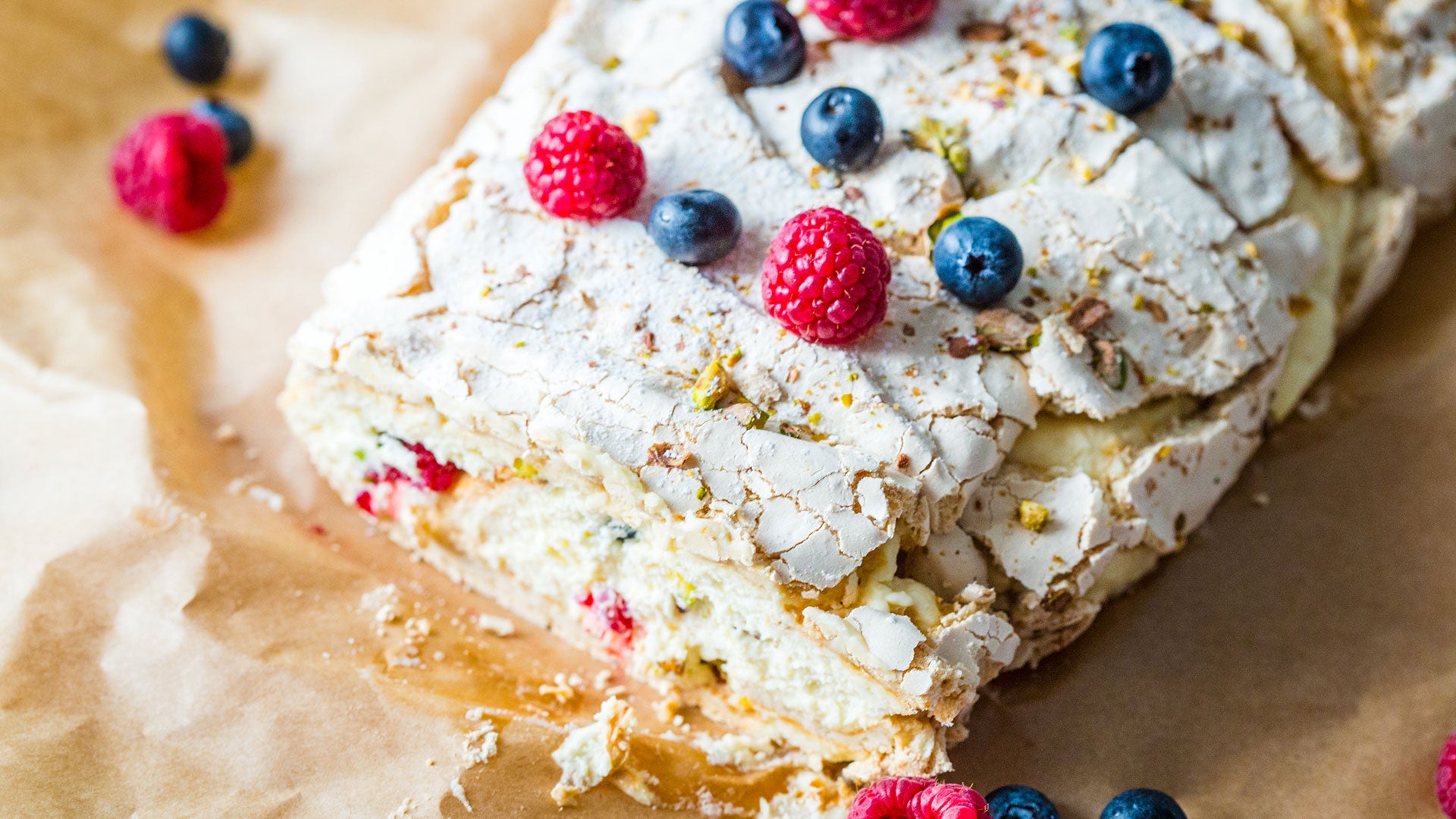 Summer Berry Roulade