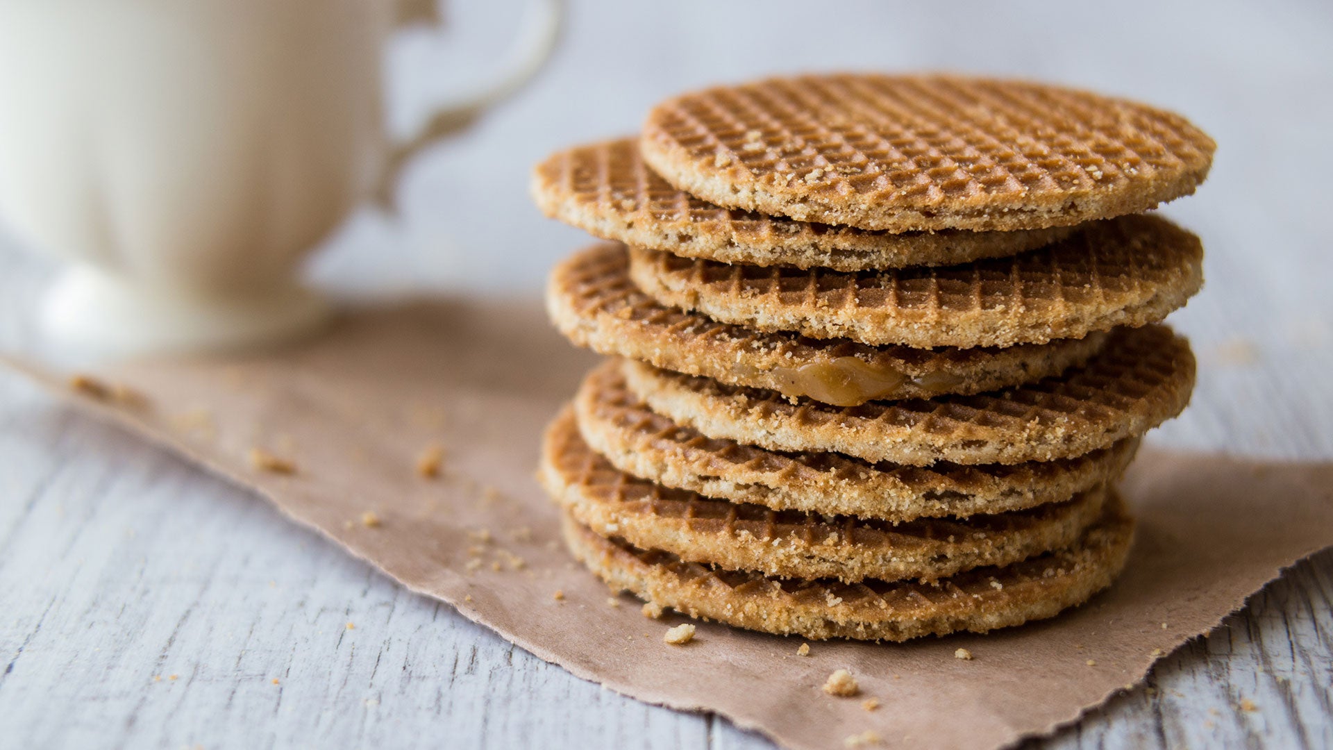 Caramel Waffles