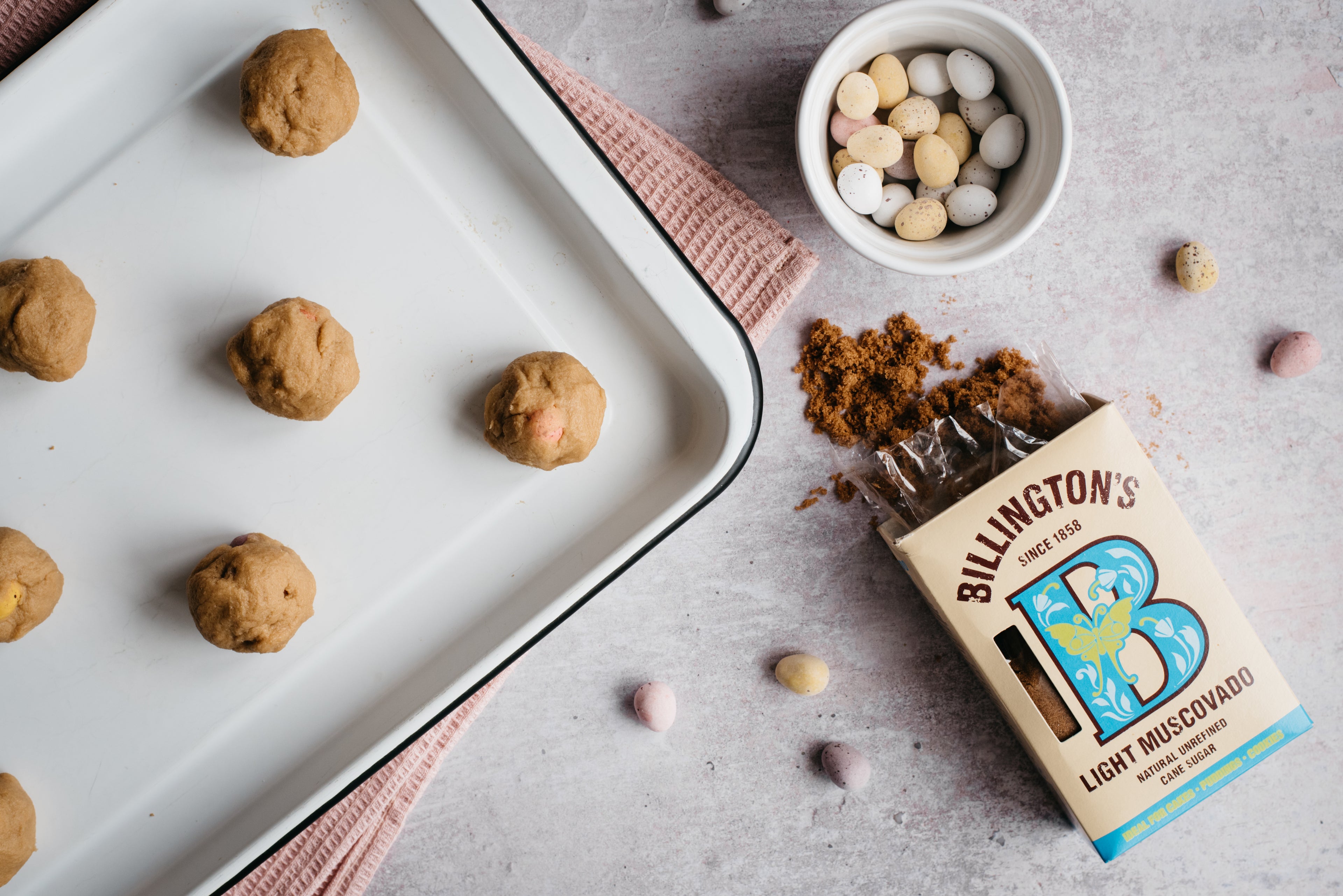 Copycat Chocolate Chip Millie's Cookies - Mini Eggs