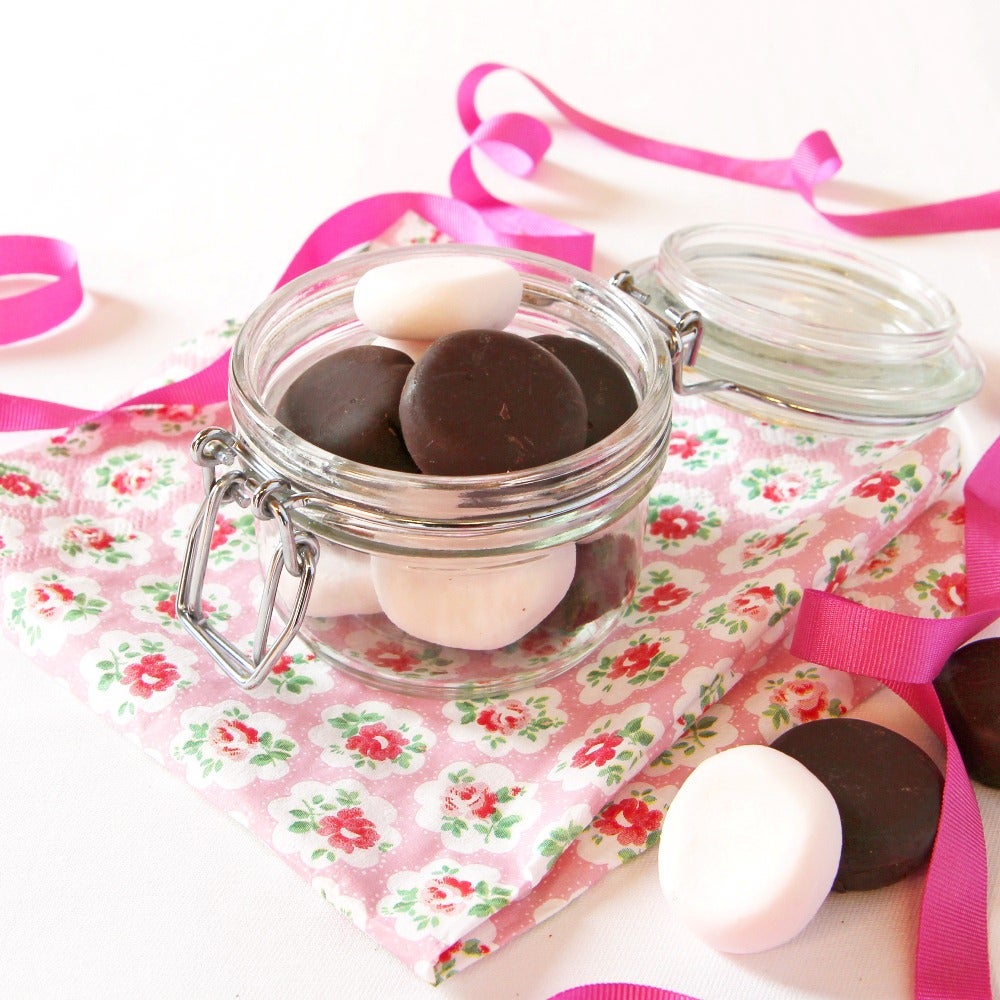 Rose Water Chocolate Creams