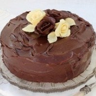 Chocolate Rose Cake