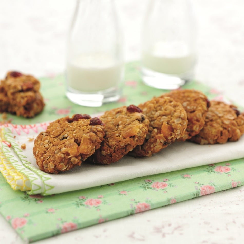 Fabulously Fruity Flapjack Biscuits