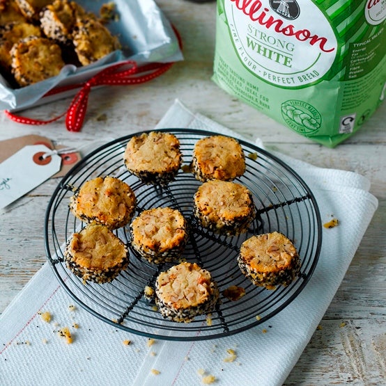 Cheese & Walnut Biscuits