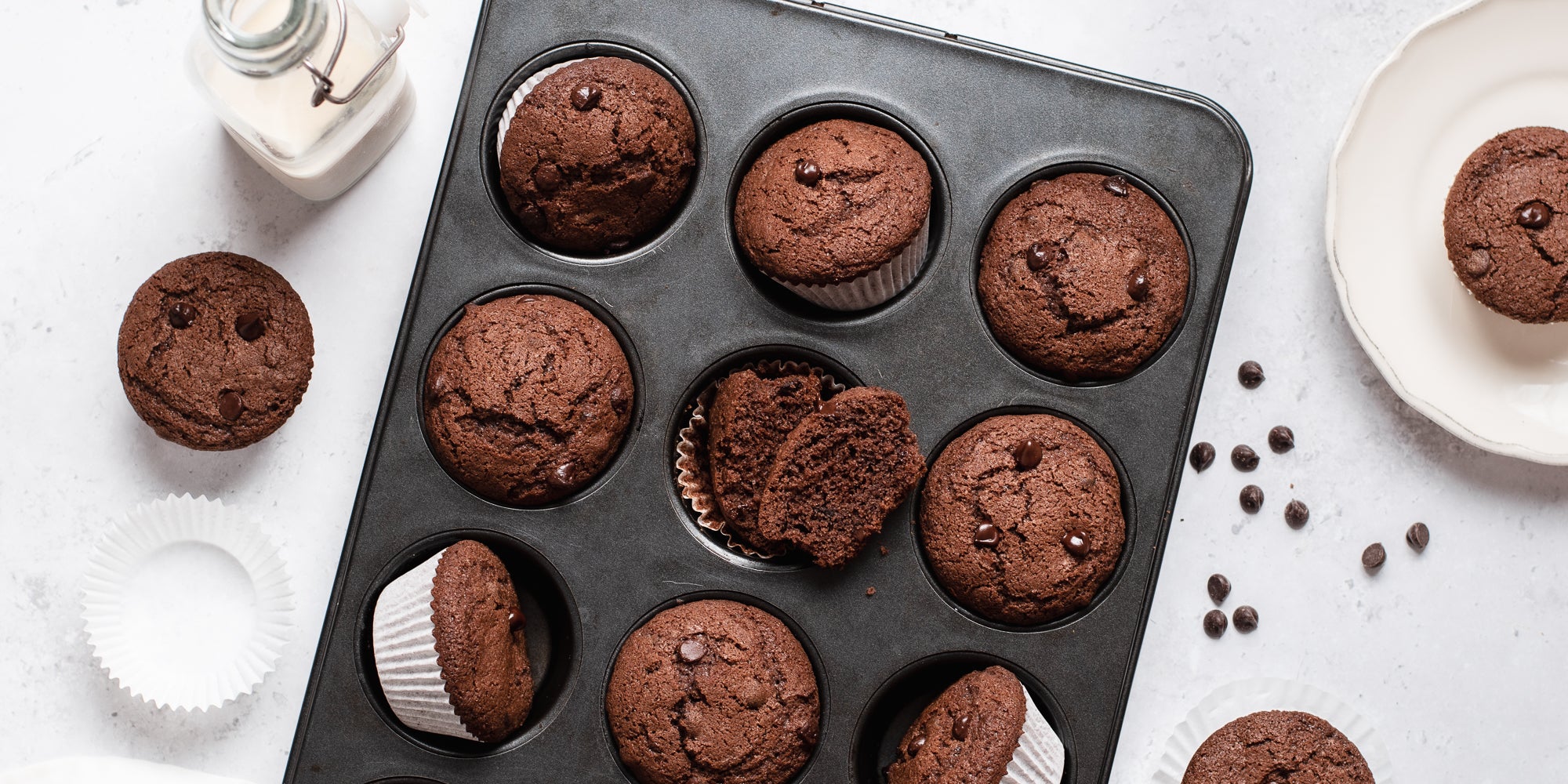 Gluten-Free Chocolate Muffins