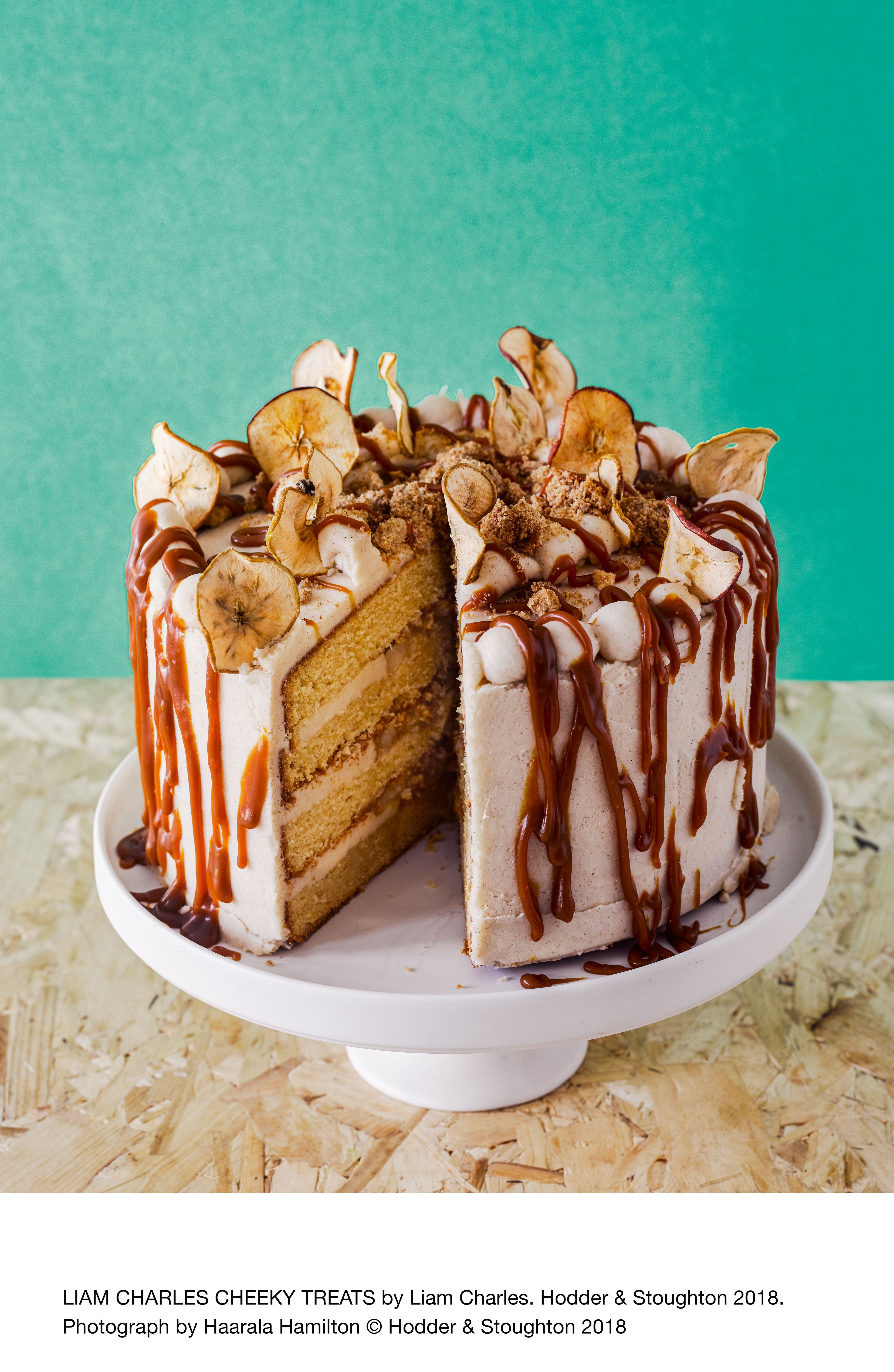Toffee Apple Crumble Layer Cake