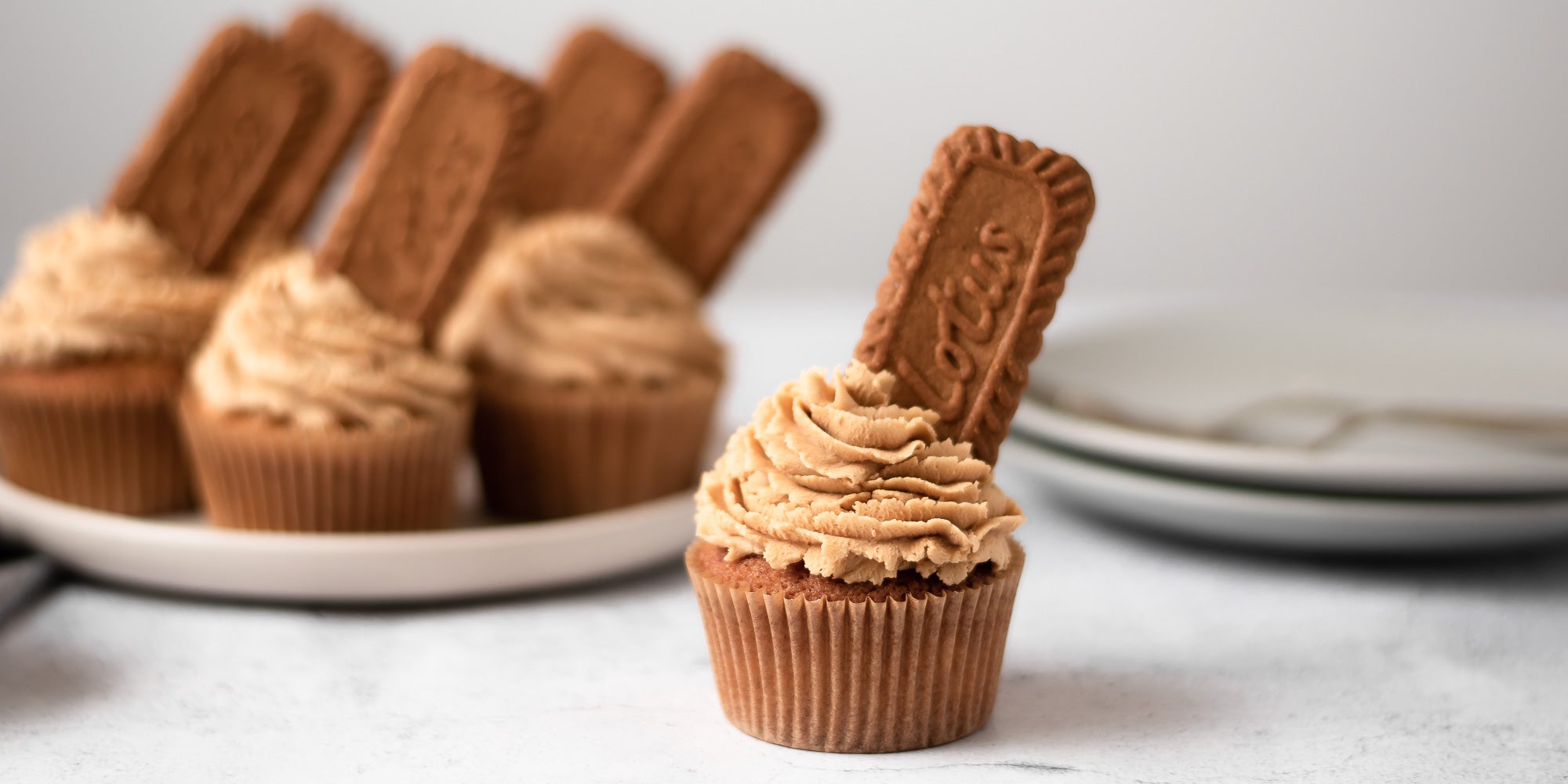 biscoff cupcakes