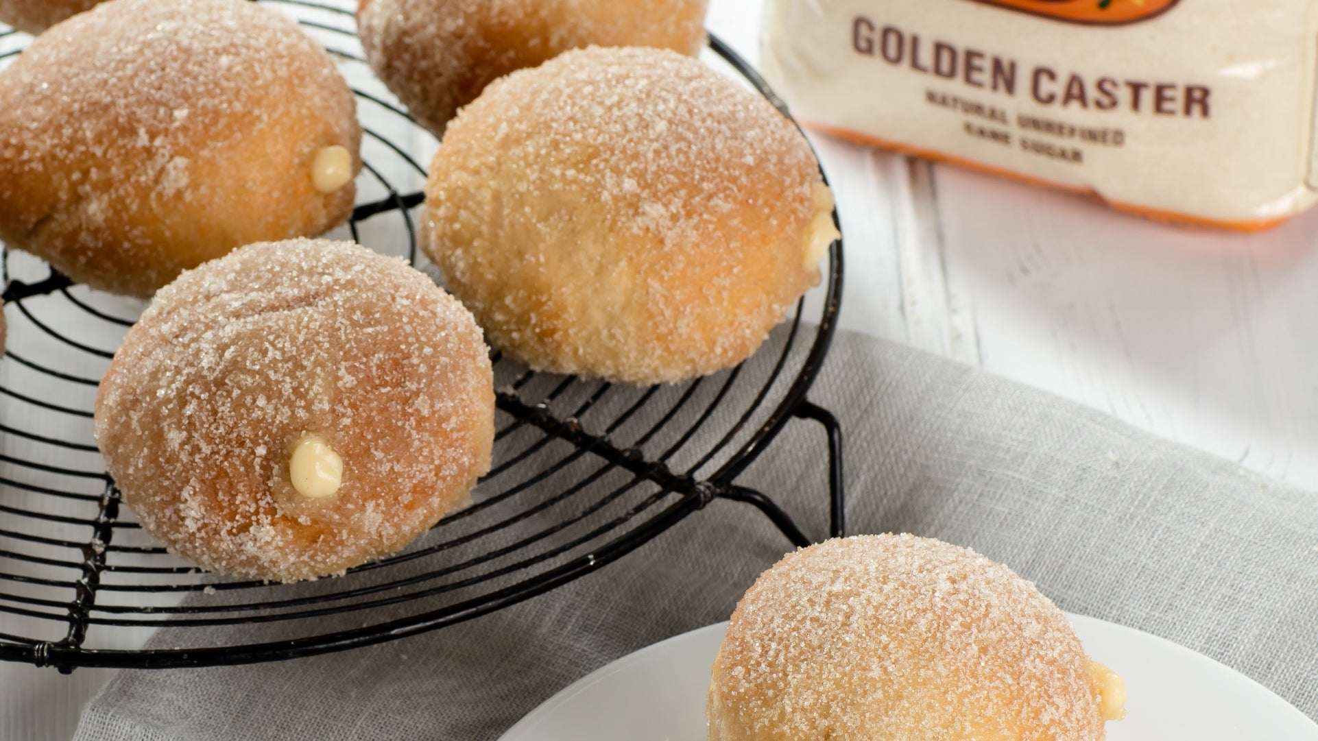 Custard Doughnuts