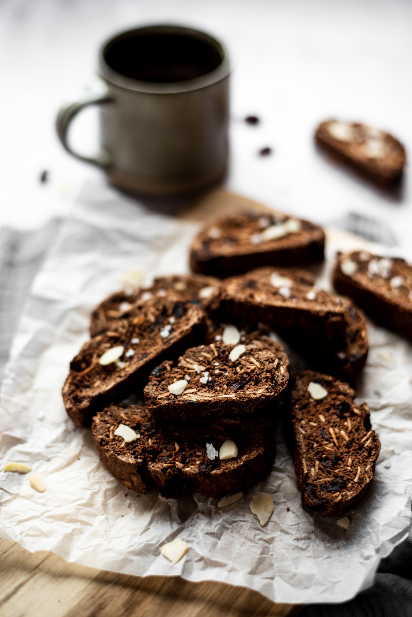 Cranberry & Chocolate Biscotti