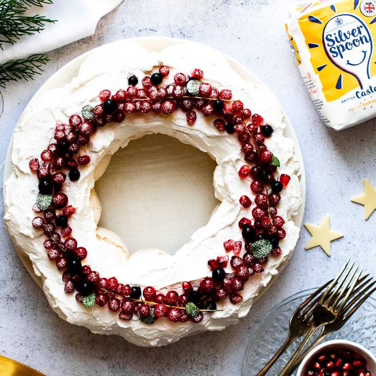 Winter Berry Pavlova