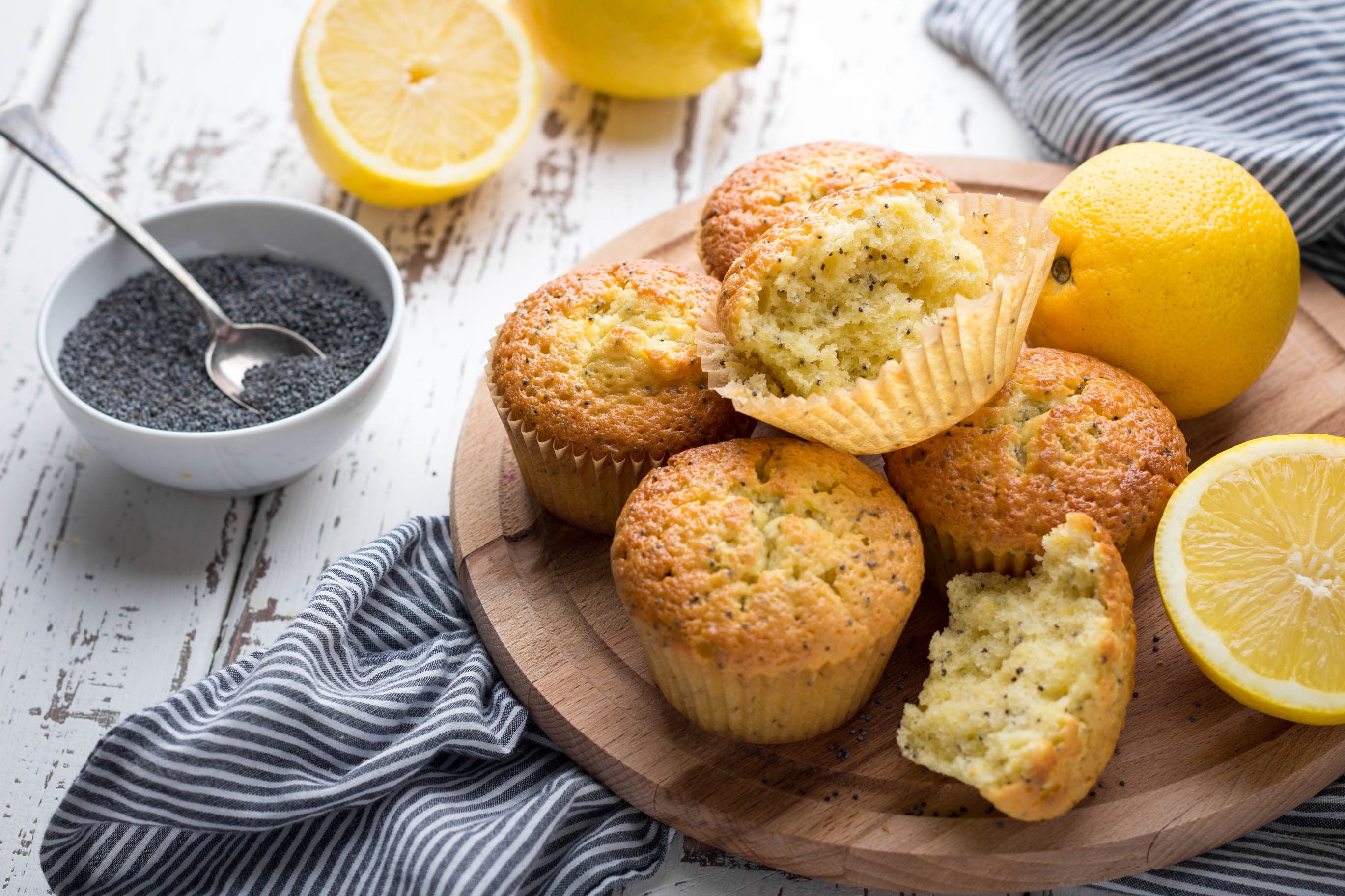 Lemon Poppy Seed Muffins