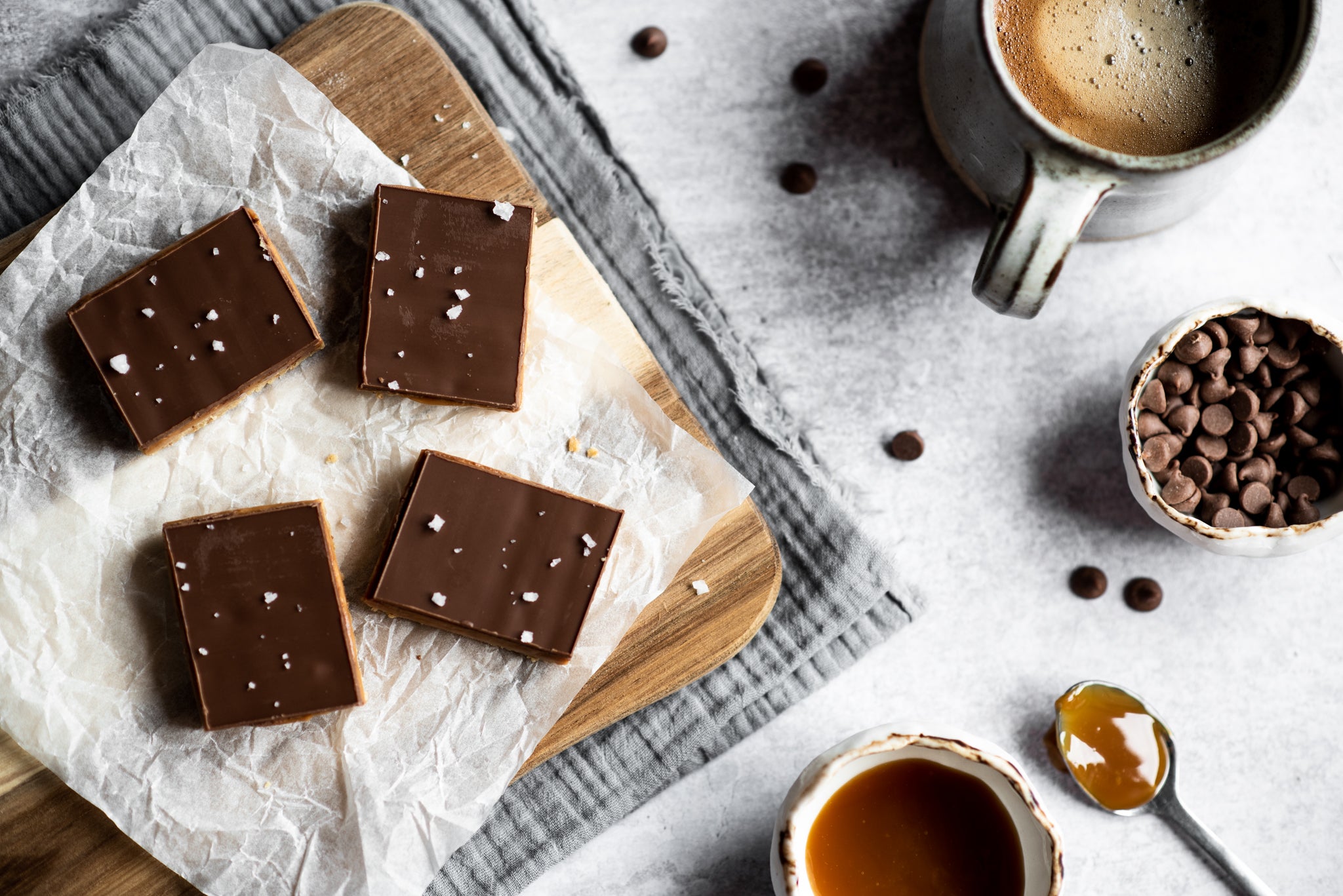 Toffee Topped Shortbread