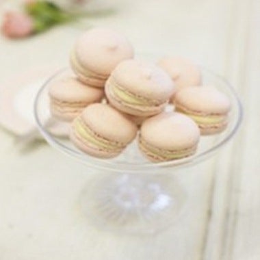 White Chocolate & Rose Water Macaroons