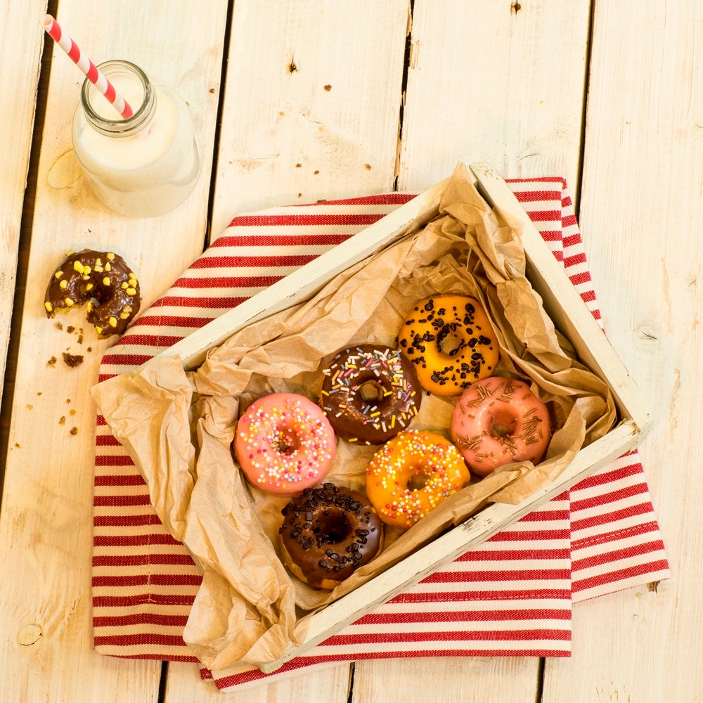 Mini Baked Doughnuts