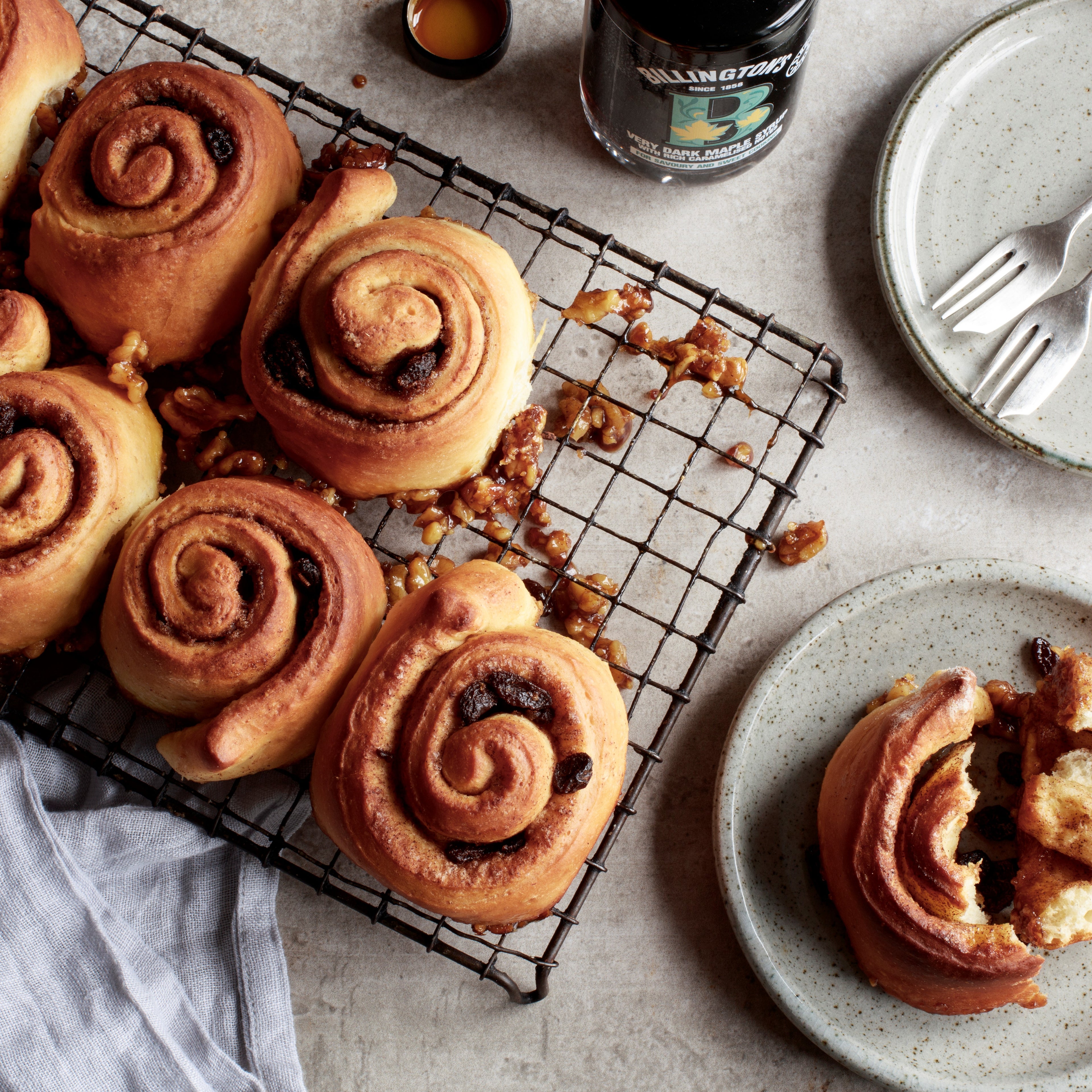 Maple & Cinnamon Sticky Buns