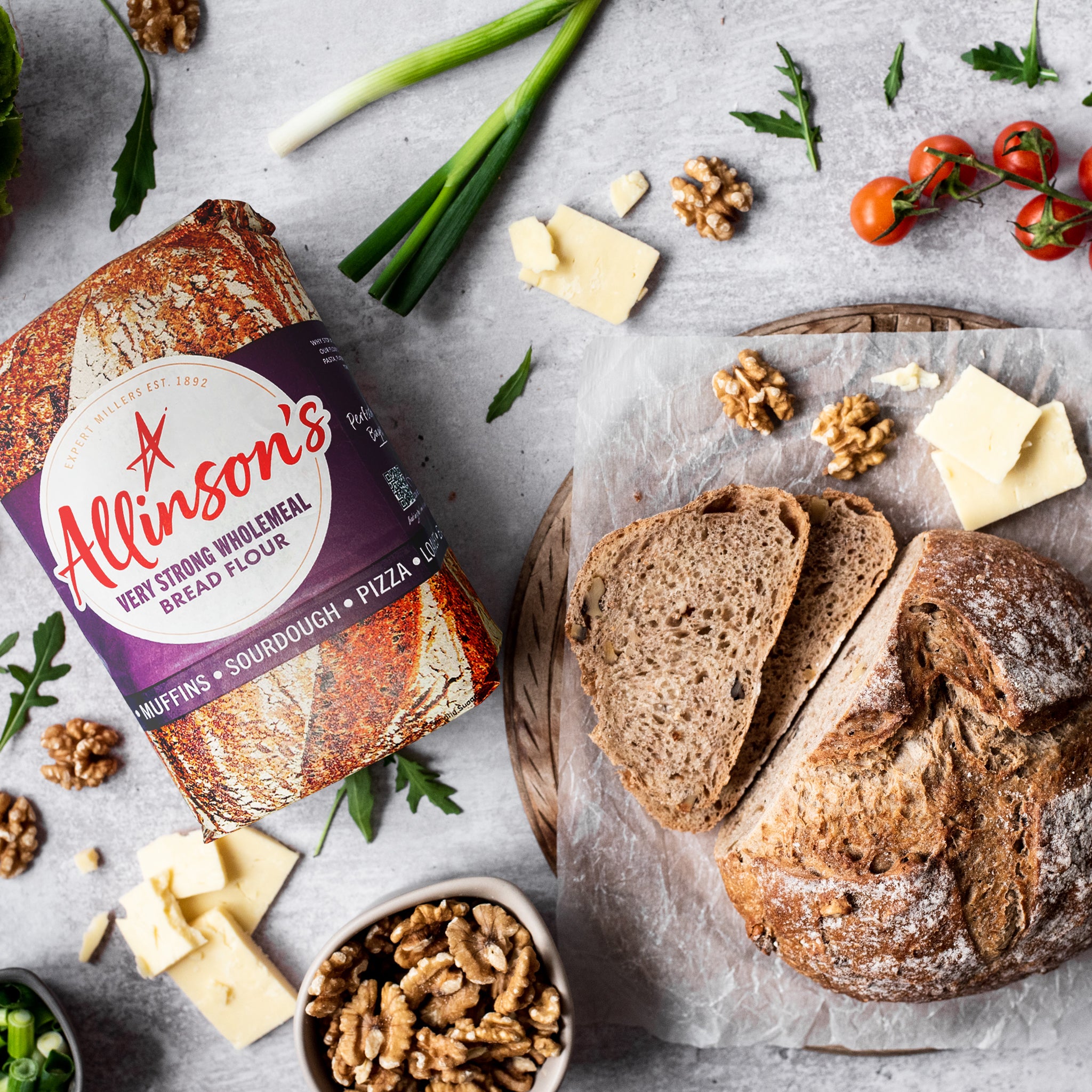 Chunky Walnut Bread Recipe