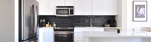 white modern kitchen