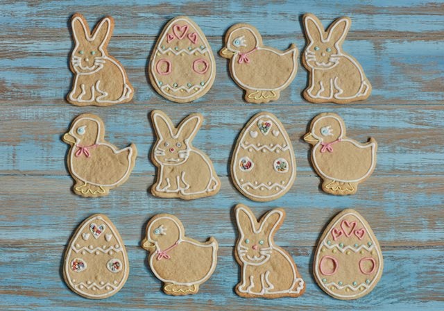 Colourful Easter Biscuits