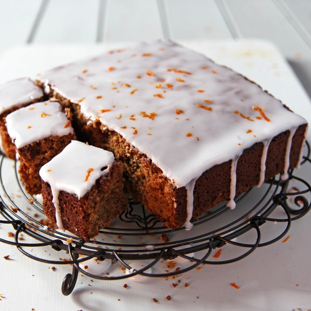 Gingerbread with Orange Drizzle