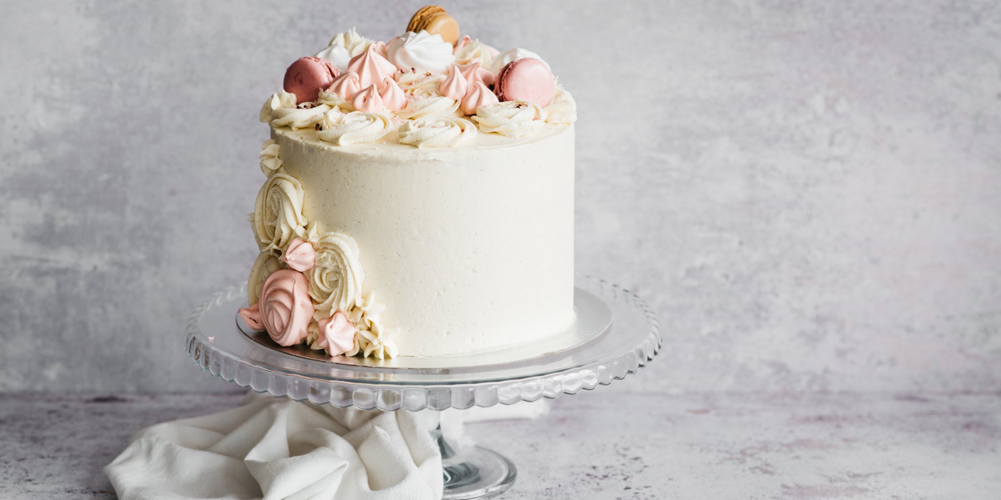 Ultimate Vanilla Celebration Cake