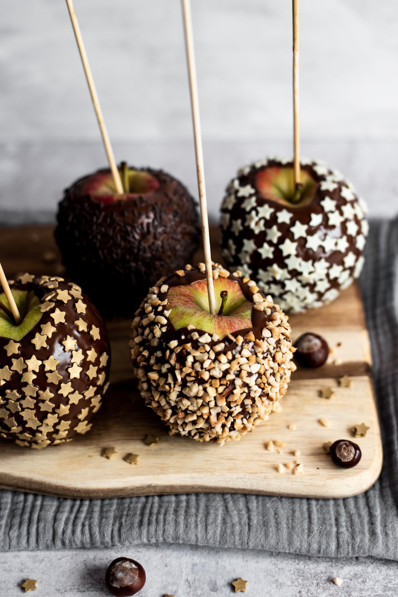 Chocolate Dipped Apples