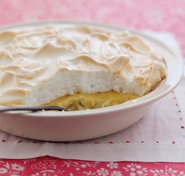 Butterscotch Apple Meringue Tart