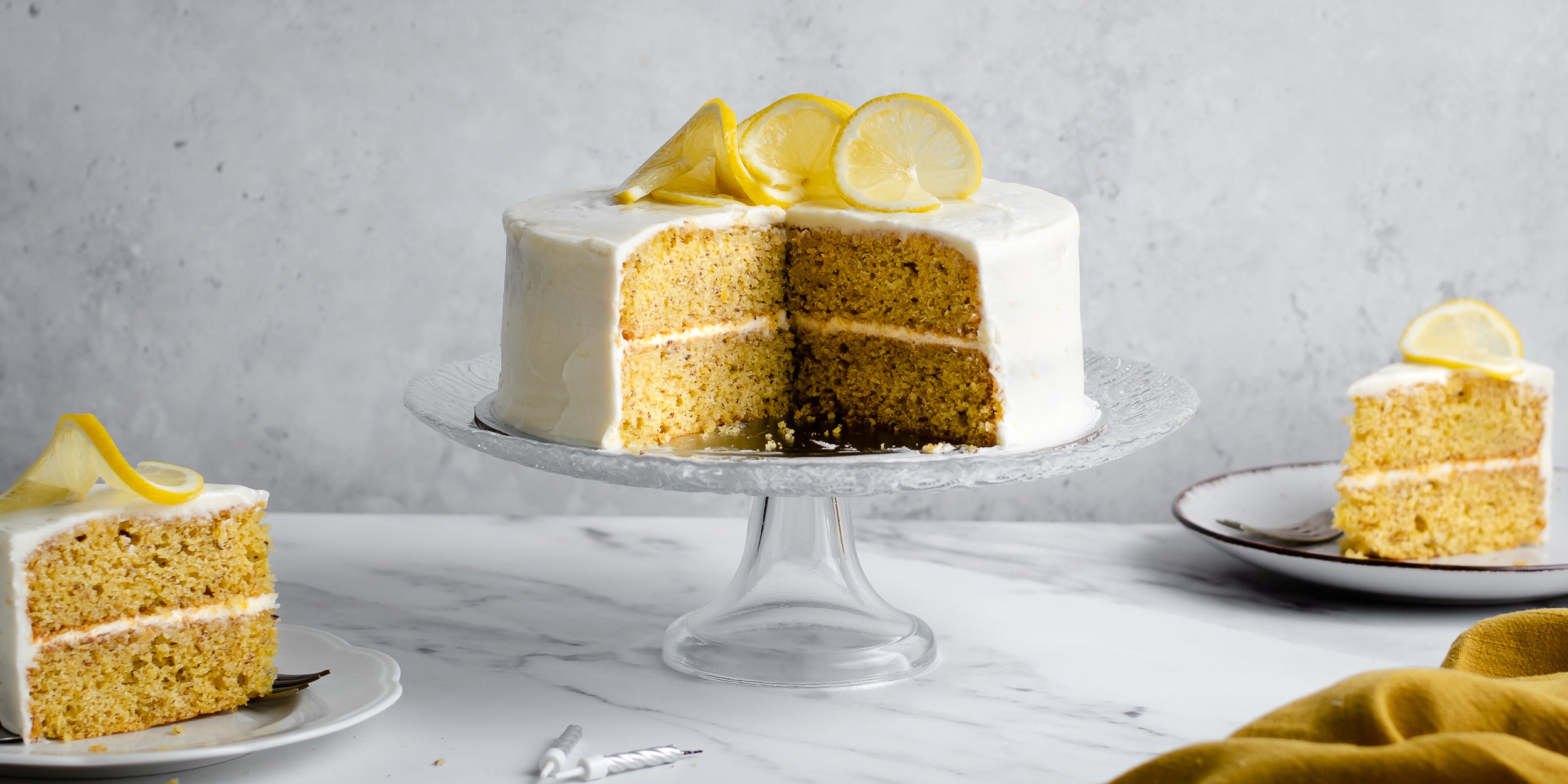 Lemon & Almond Cake