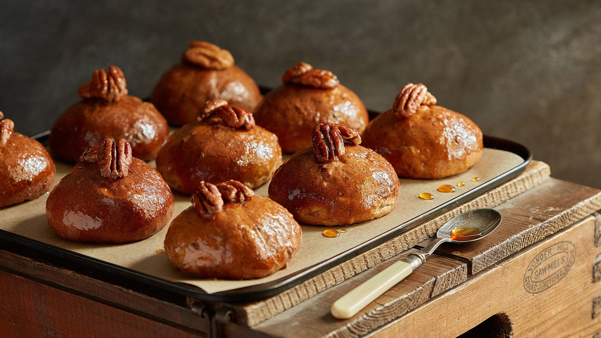 Pecan & Maple Breakfast Rolls