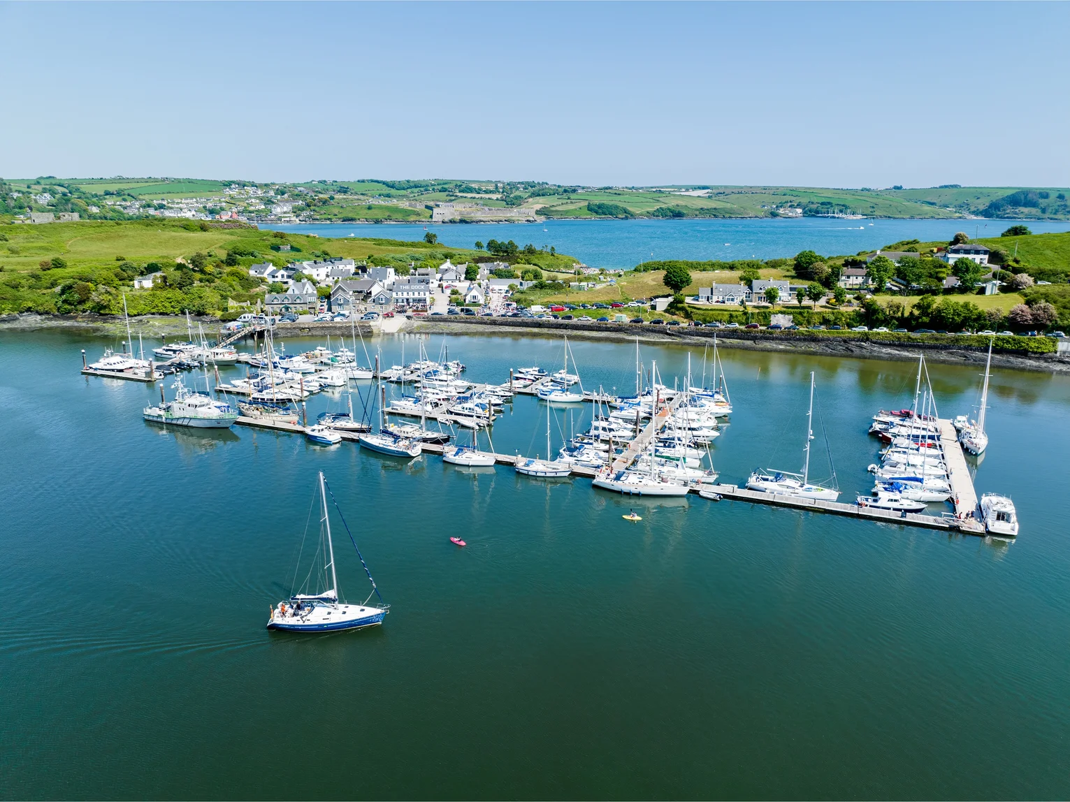 Italian marina, in the sun