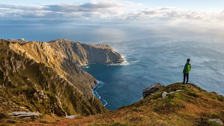 Cliff wild Atlantic Way