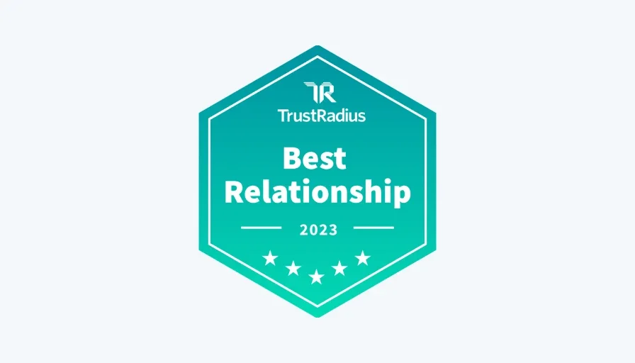 trust radius best relationship 2023 award