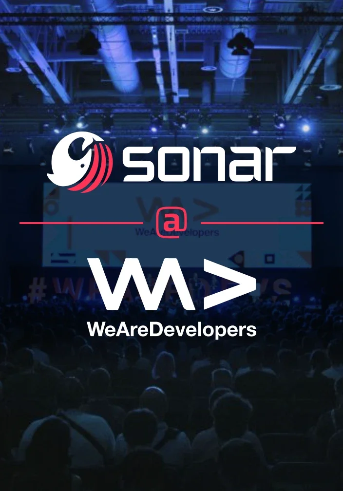 Sonar at We Are Developers conference 2023